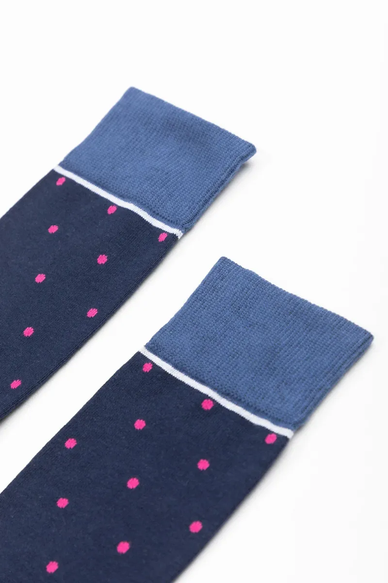 Rydale Ladies Dotty Ankle Socks 4-7 in Bonbon-1