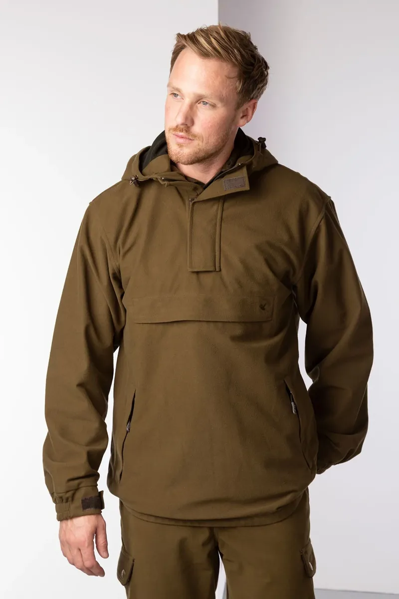Rydale Men's Waterproof Shooting Smock In Light Khaki-2