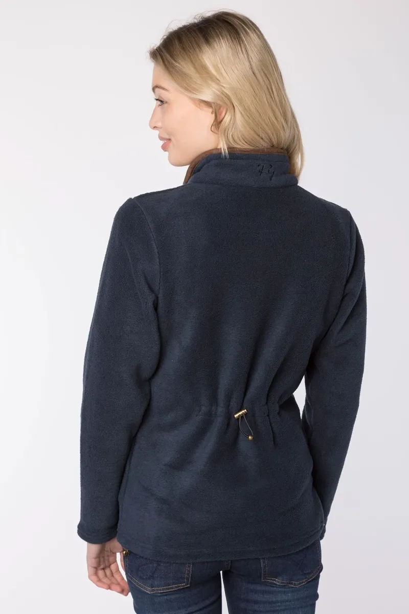 Rydale Ladies Huggate Overhead Fleece in Ink-4