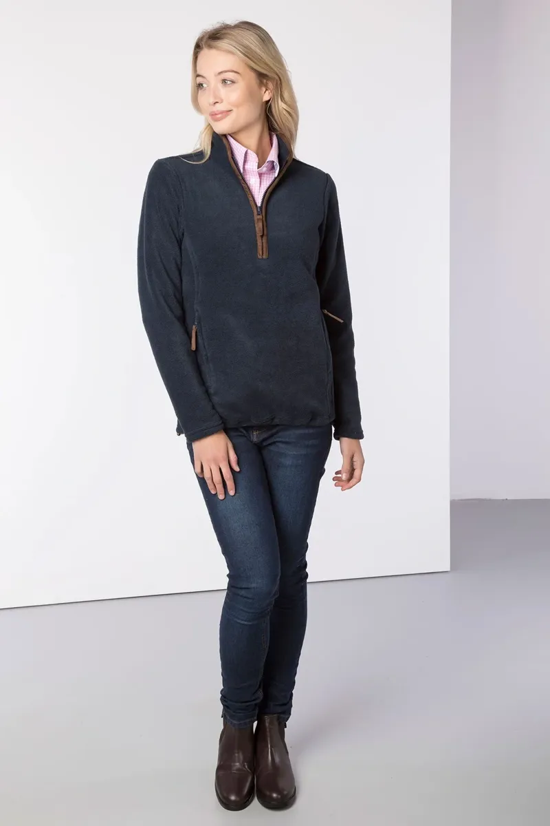 Rydale Ladies Huggate Overhead Fleece in Ink-6