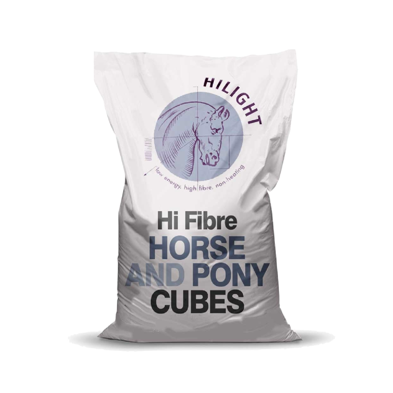 Hilight Hi-Fibre Horse and Pony Cubes 50 Bag Pallet Deal-1