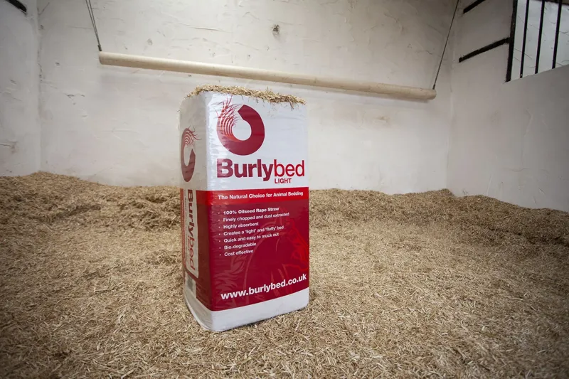 Burlybed Light Extra Rape Straw Horse Bedding 20kg-2