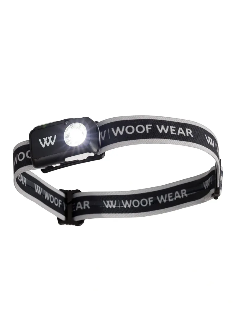 Woof Wear LED Pro Head Torch in Black