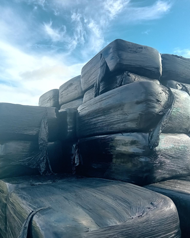 GB Jumbo Meadow Haylage bale