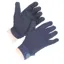 Shires Aubrion Adults Newbury Cotton Riding Gloves in Navy