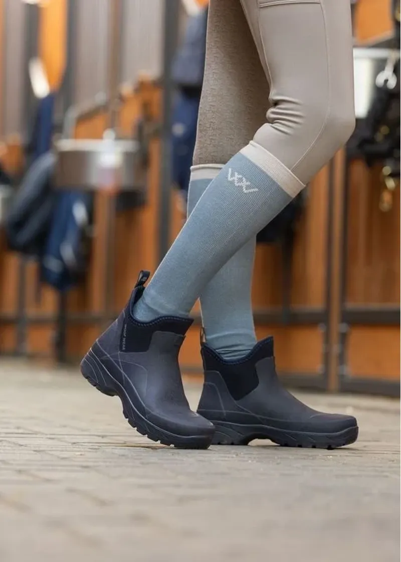 Woof Wear Short Work Boot in Navy-3