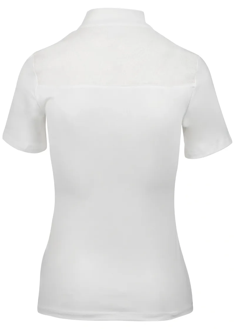 Woof Wear Ladies Vision Competition Shirt in White-1