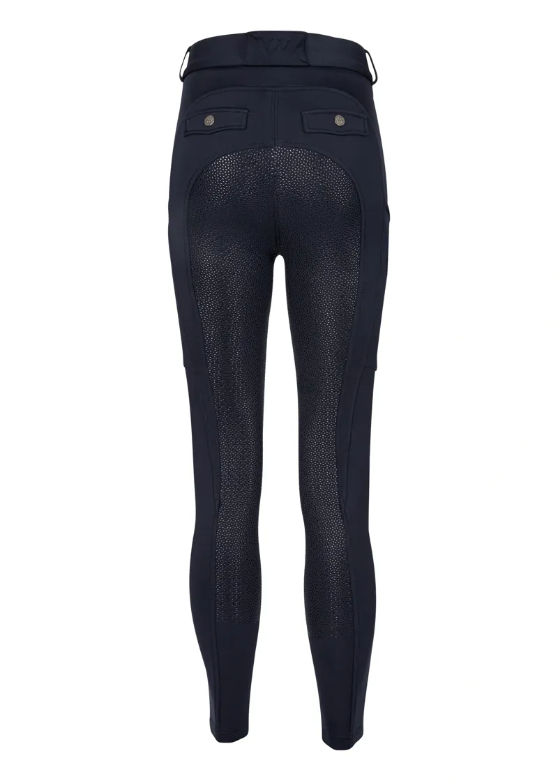Woof Wear Ladies Hybrid II Riding Breeches in Navy-1
