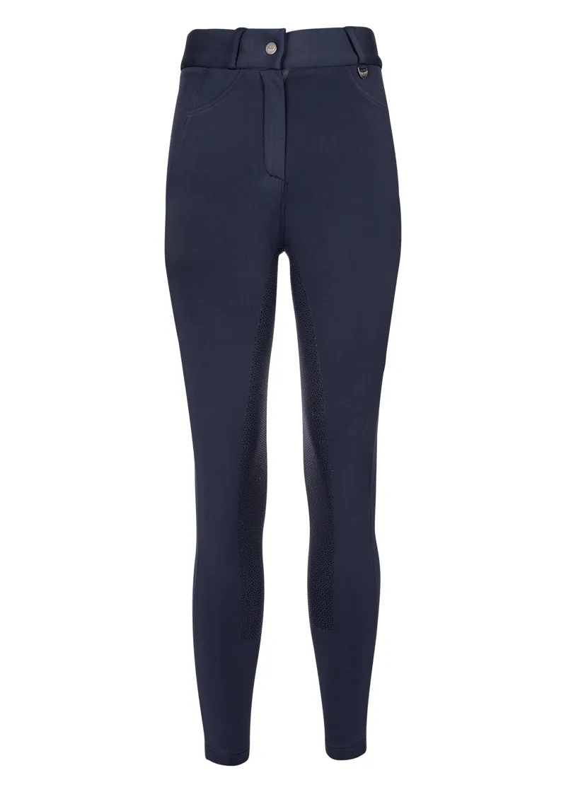 Woof Wear Ladies Hybrid II Riding Breeches in Navy