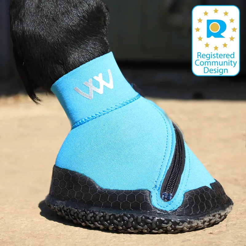 Woof Wear Medical Hoof Boot in Turquoise-4