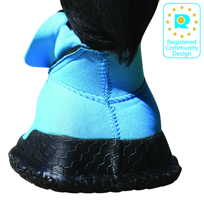 Woof Wear Medical Hoof Boot in Turquoise-2