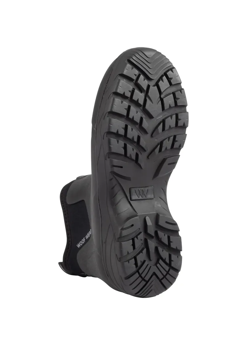 Woof Wear Short Work Boot in Black-1