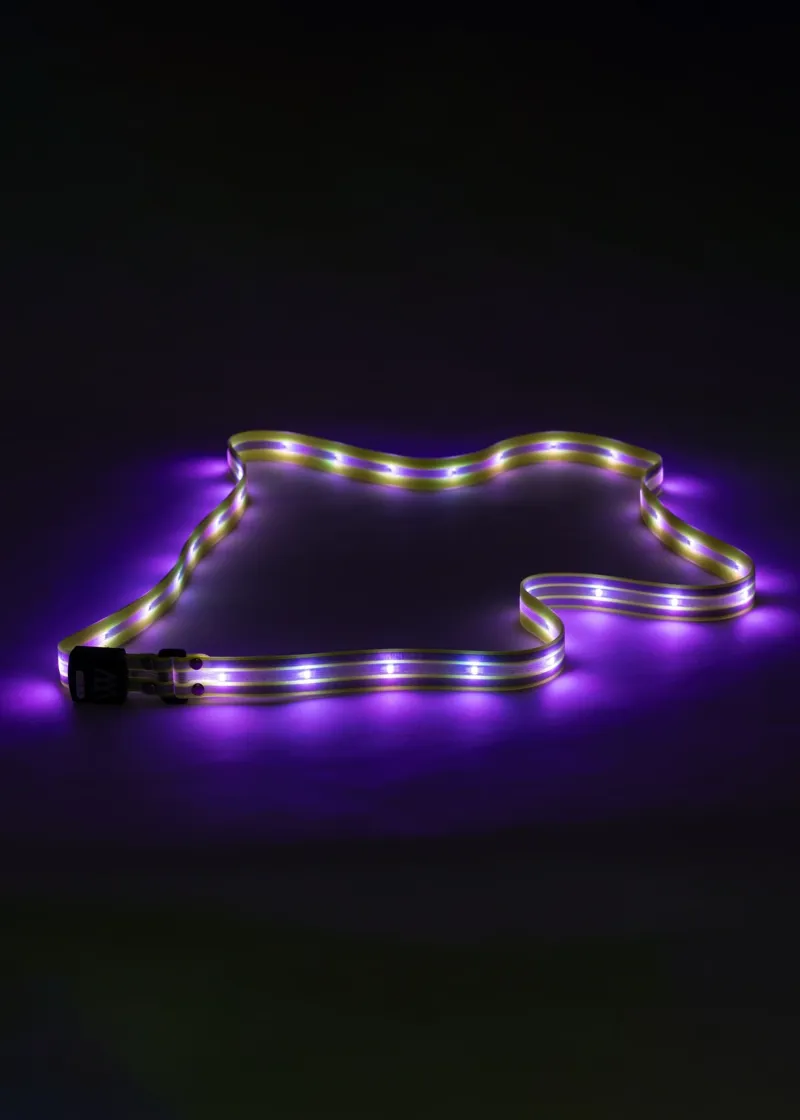 Woof Wear LED Sash M in Hi Vis Yellow-4