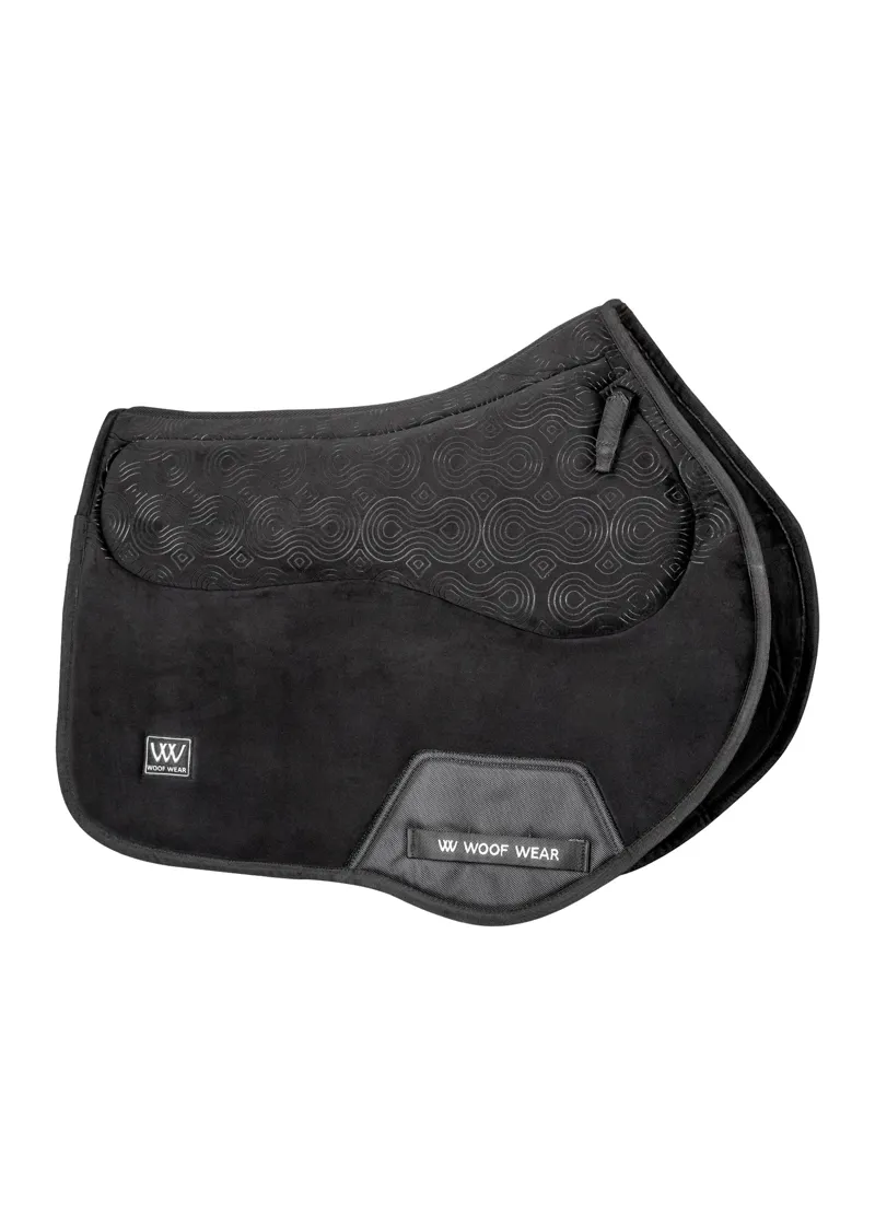 Woof Wear Elite Comfort Plus Saddle Pad CC Close Contact in Black