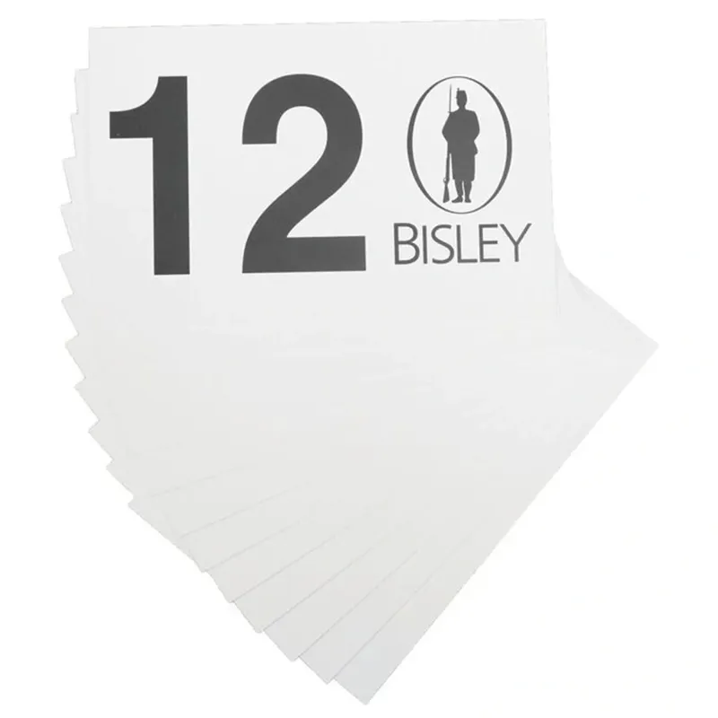Bisley Gun Stand Numbers Markers 1-12