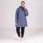 Aubrion Halcyon Mid-Length Coat in Blue