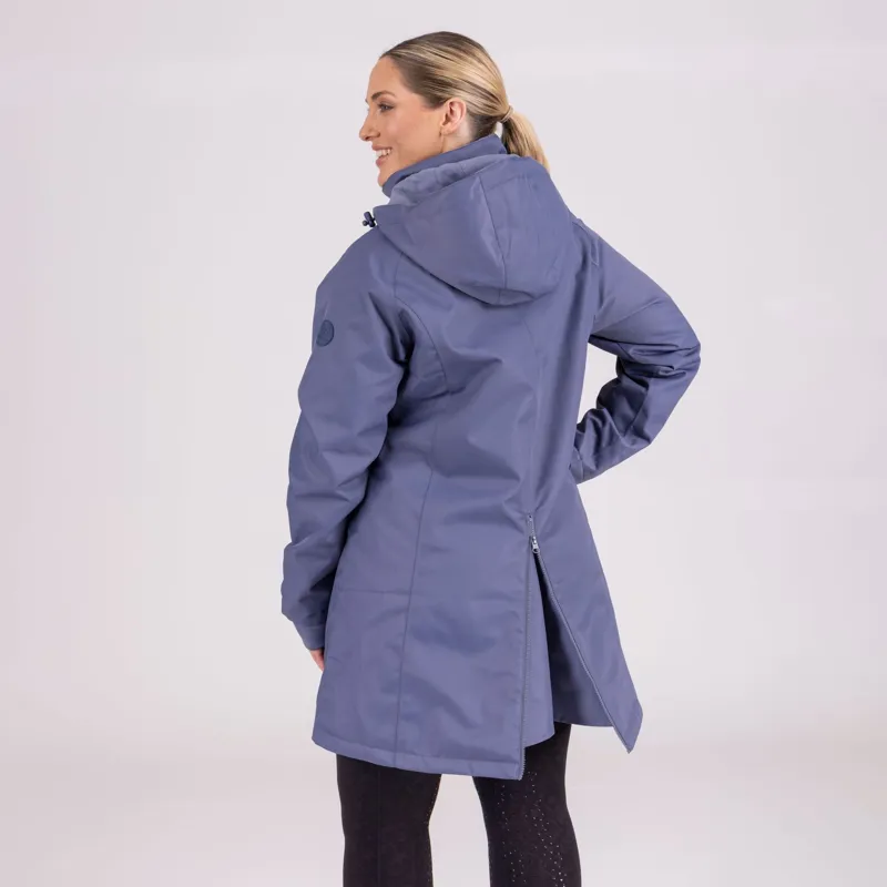 Aubrion Halcyon Mid-Length Coat in Blue-2