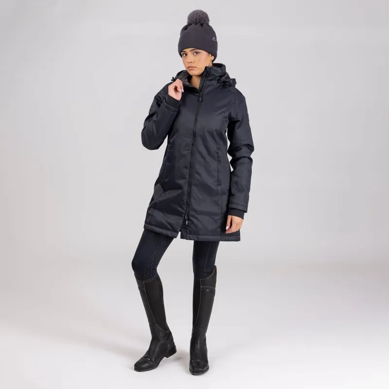 Aubrion Halcyon Mid-Length Coat in Charcoal