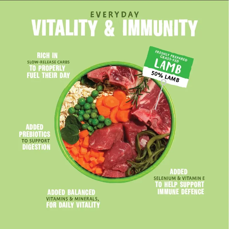 Barking Heads Adult Bowl Lickin' Lamb Dry Dog Food 12kg-2