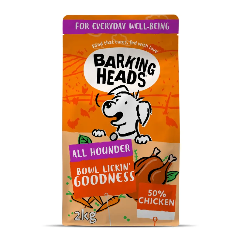 Barking Heads Bowl Lickin' Goodness Chicken Dry Dog Food 12kg-1