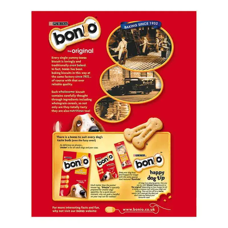 Bonio Original Dog Biscuits 1.2kg-1