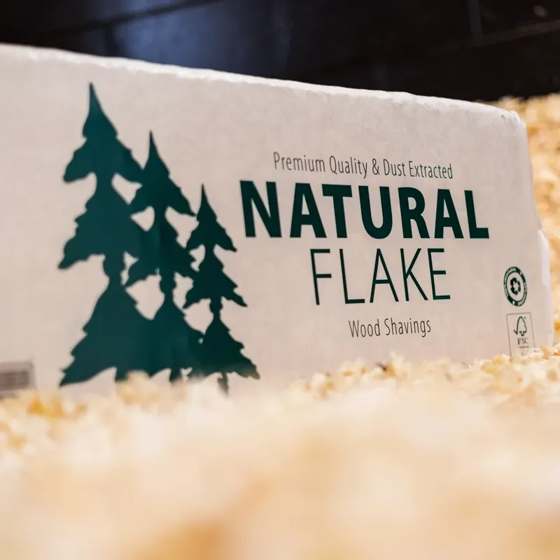 A.W. Jenkinson Forest Natural Flake Woodshavings 42 Bale Pallet Deal-2