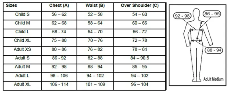 Gatehouse Superflex 2.0 Body Protector Child in Black-12