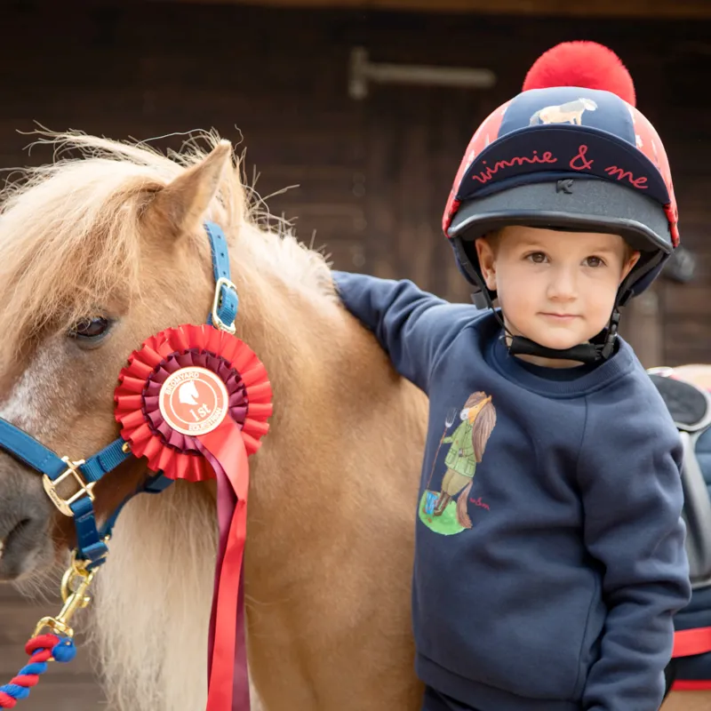 Winnie and Me Sweatshirt in Navy-1