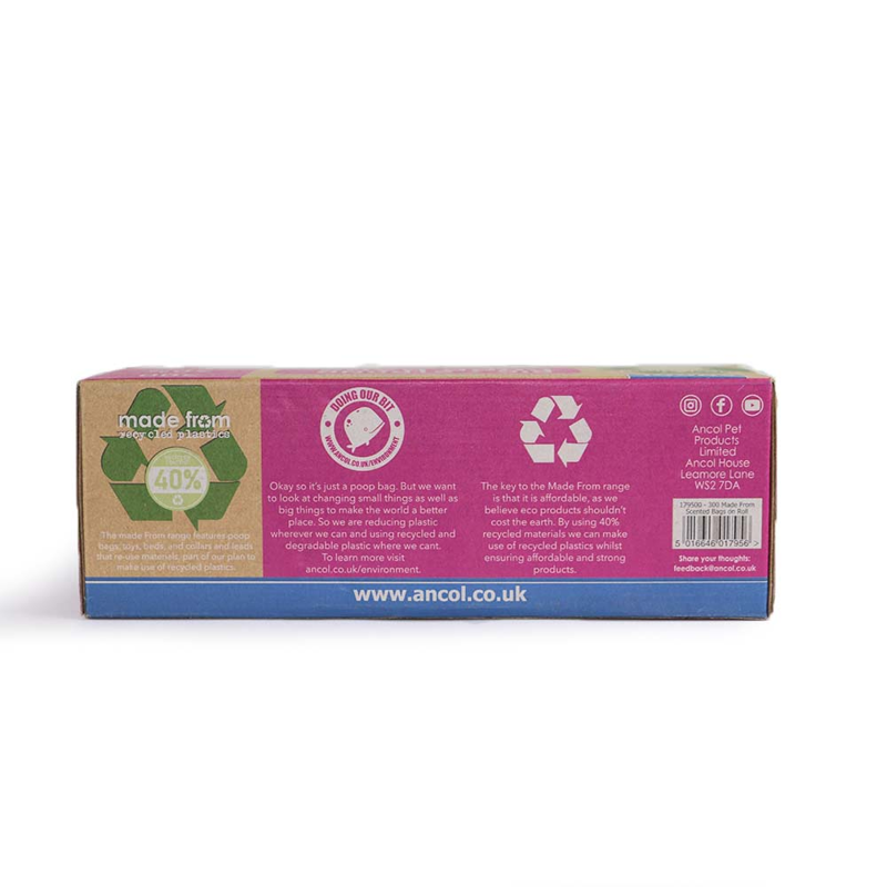 Ancol Scented Giant Poop Bags Roll - 300 XL Bags-1