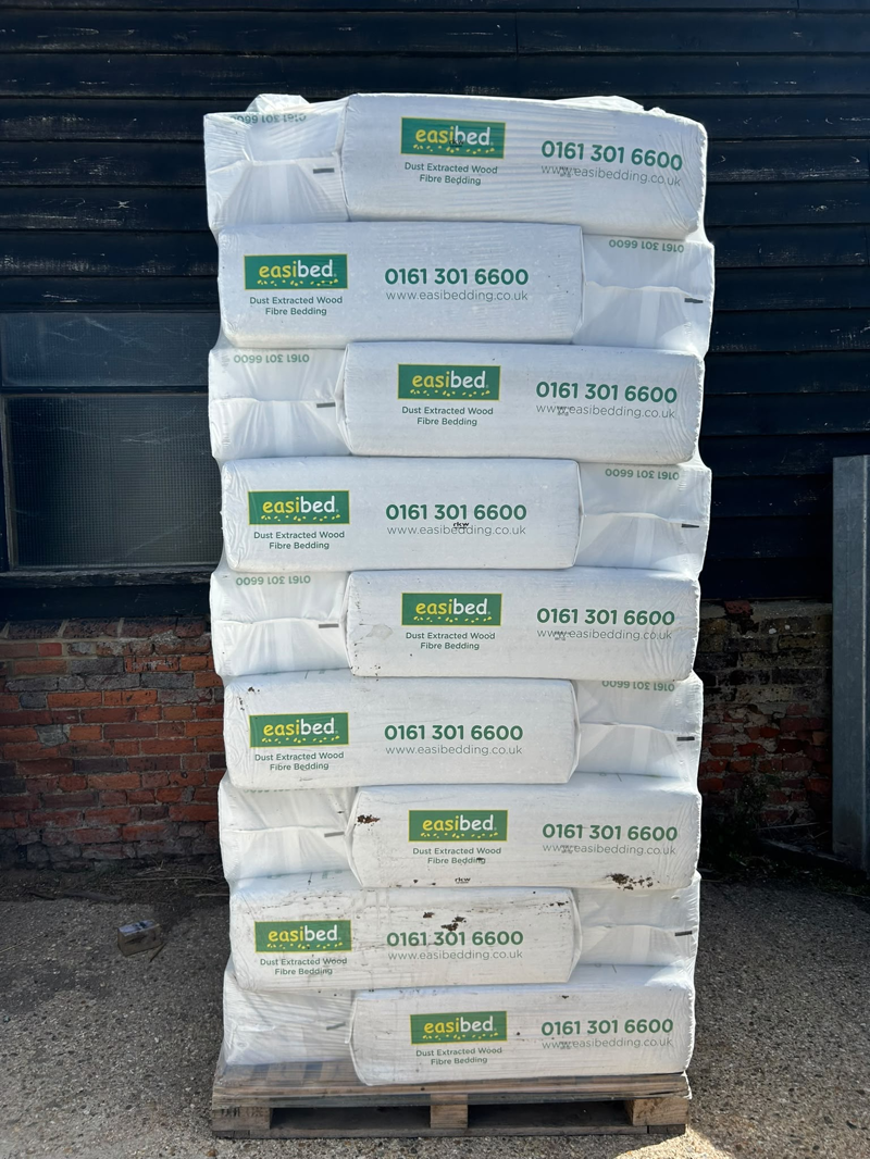 Easibed Wood Fibre Horse Bedding 36 Bale Pallet Deal