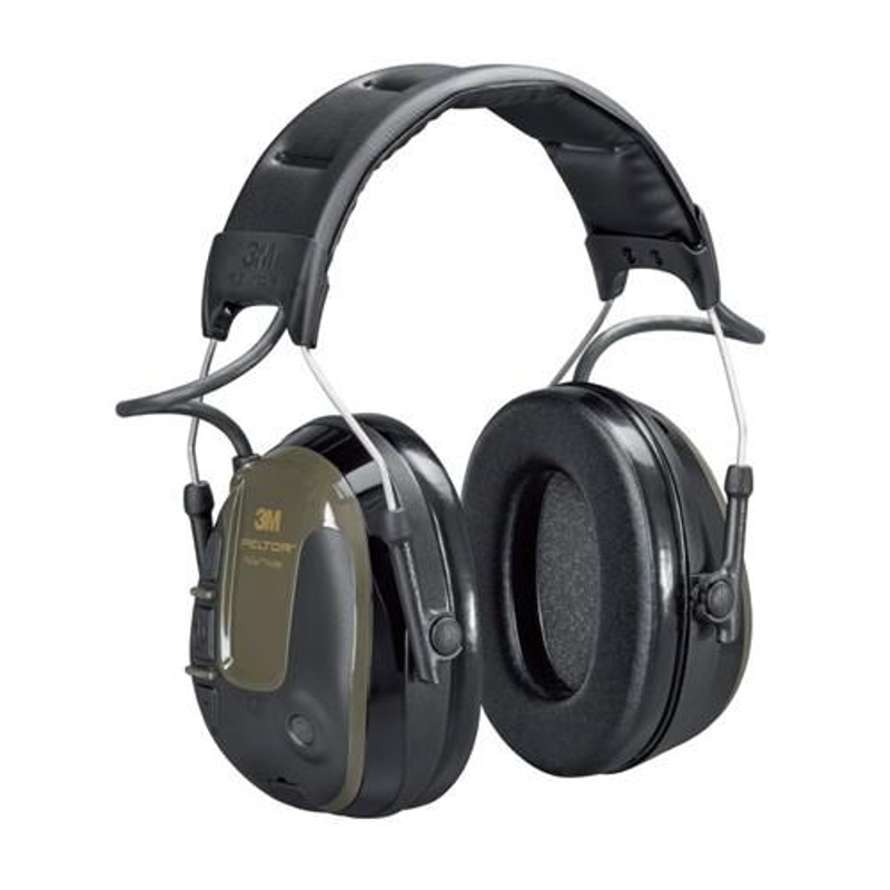 3M PELTOR ProTac Hunter Electronic Ear Defenders Headset 26dB in Green