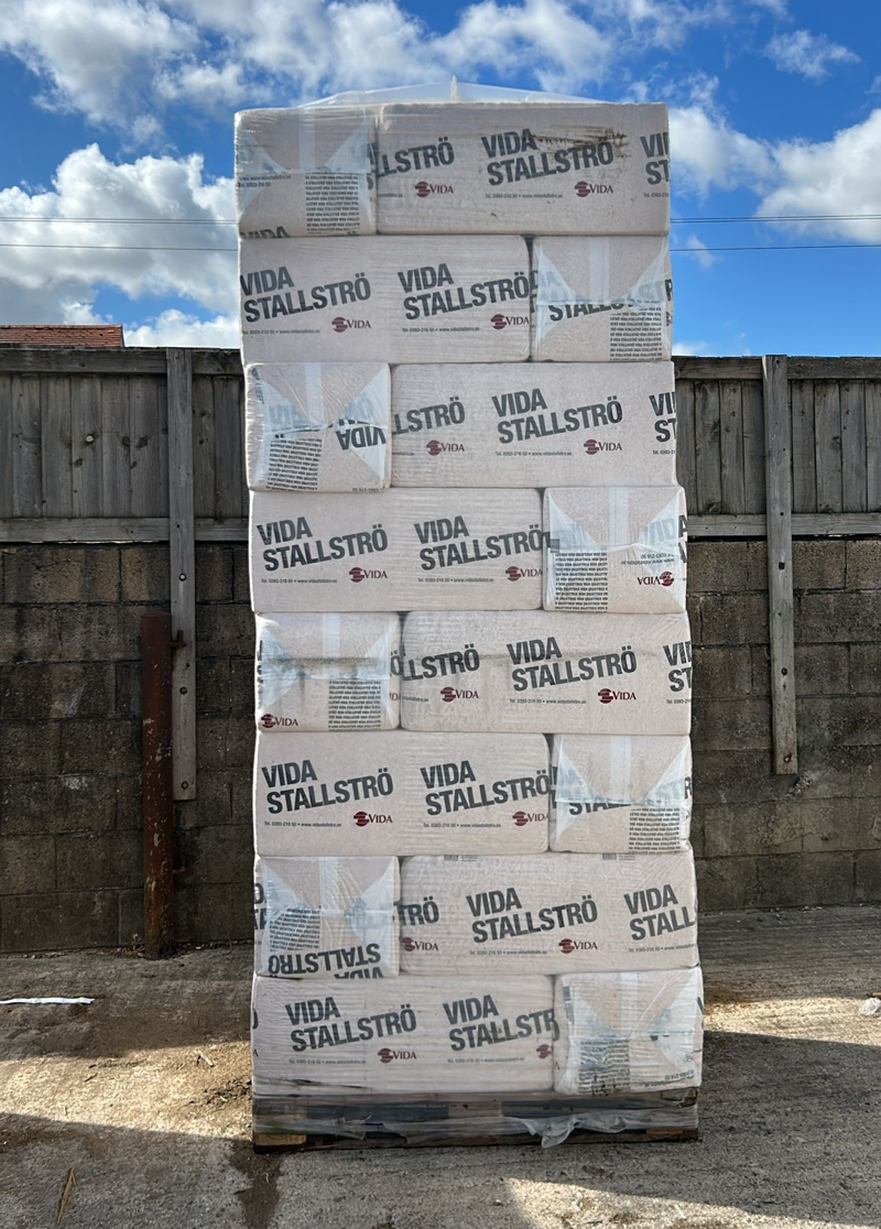 Vida Stallstro Woodshavings Horse Bedding 21 Bale Pallet Deal