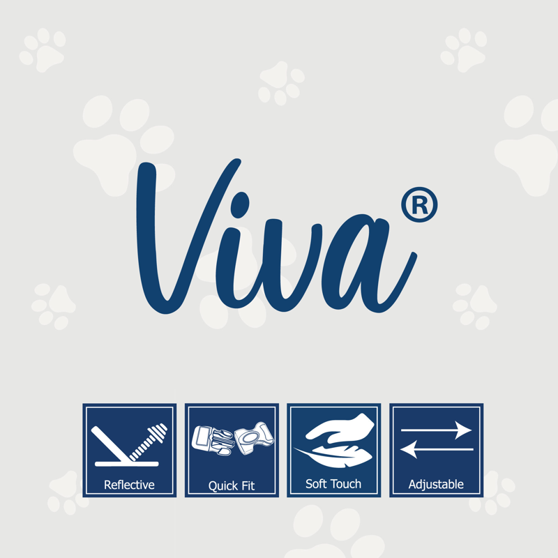 Ancol Viva Padded Dog Harness in Black-4