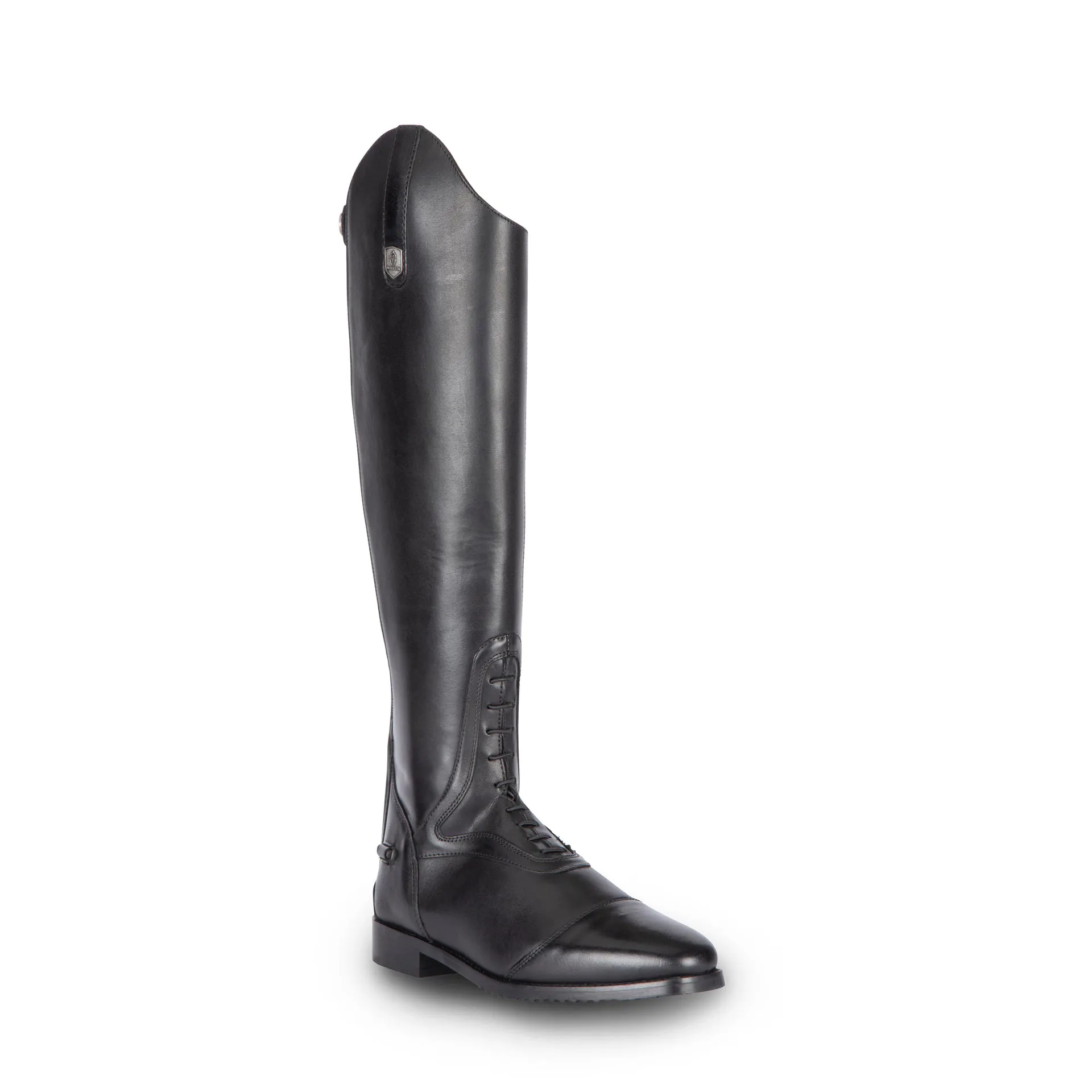 Moretta Tivoli Field Riding Boots Short in Black