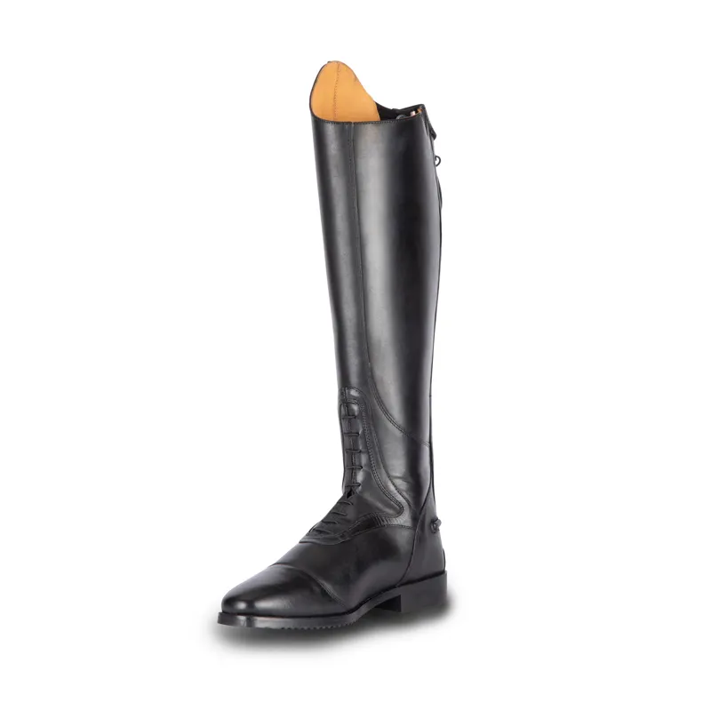 Moretta Tivoli Field Riding Boots Short in Black-2
