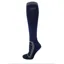 Woof Wear Long Bamboo Tech Riding Socks in Navy/Grey