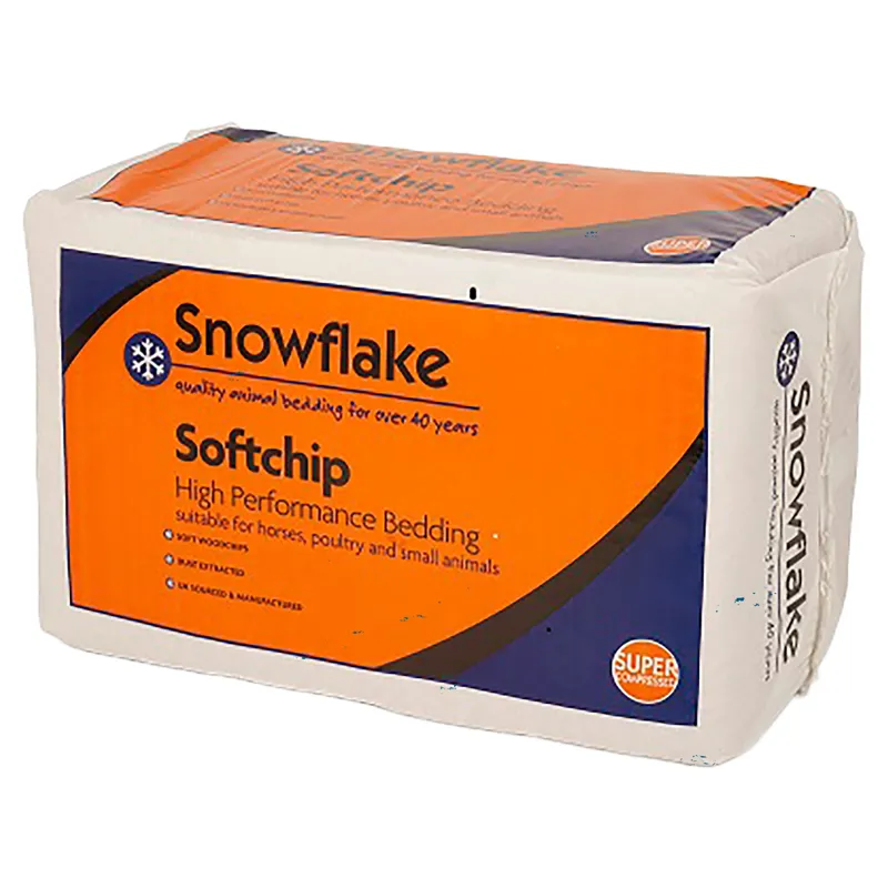 Snowflake Softchip Horse Bedding 40 Bale Pallet Deal-1