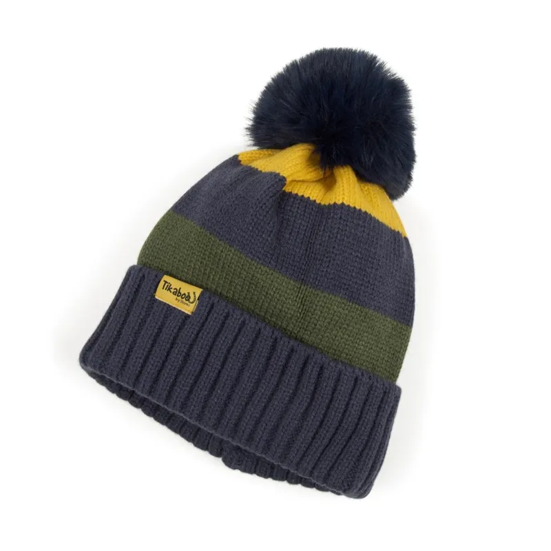 Tikaboo Bobble Hat Midnight