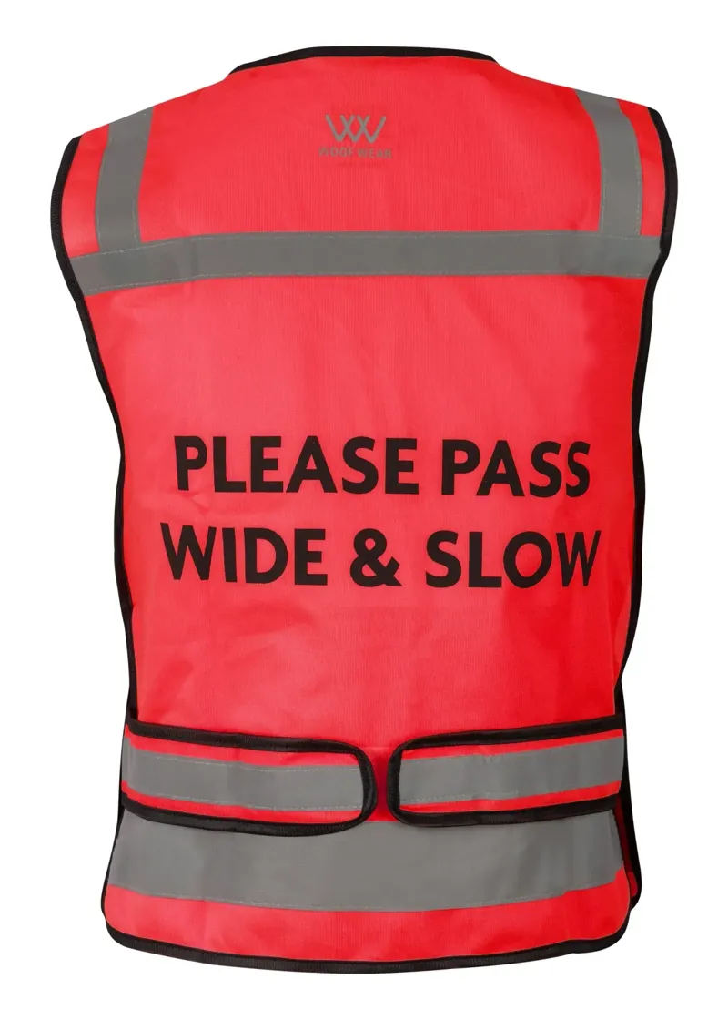 Woof Wear Hi Vis Riding Vest Not Certified Pink-1