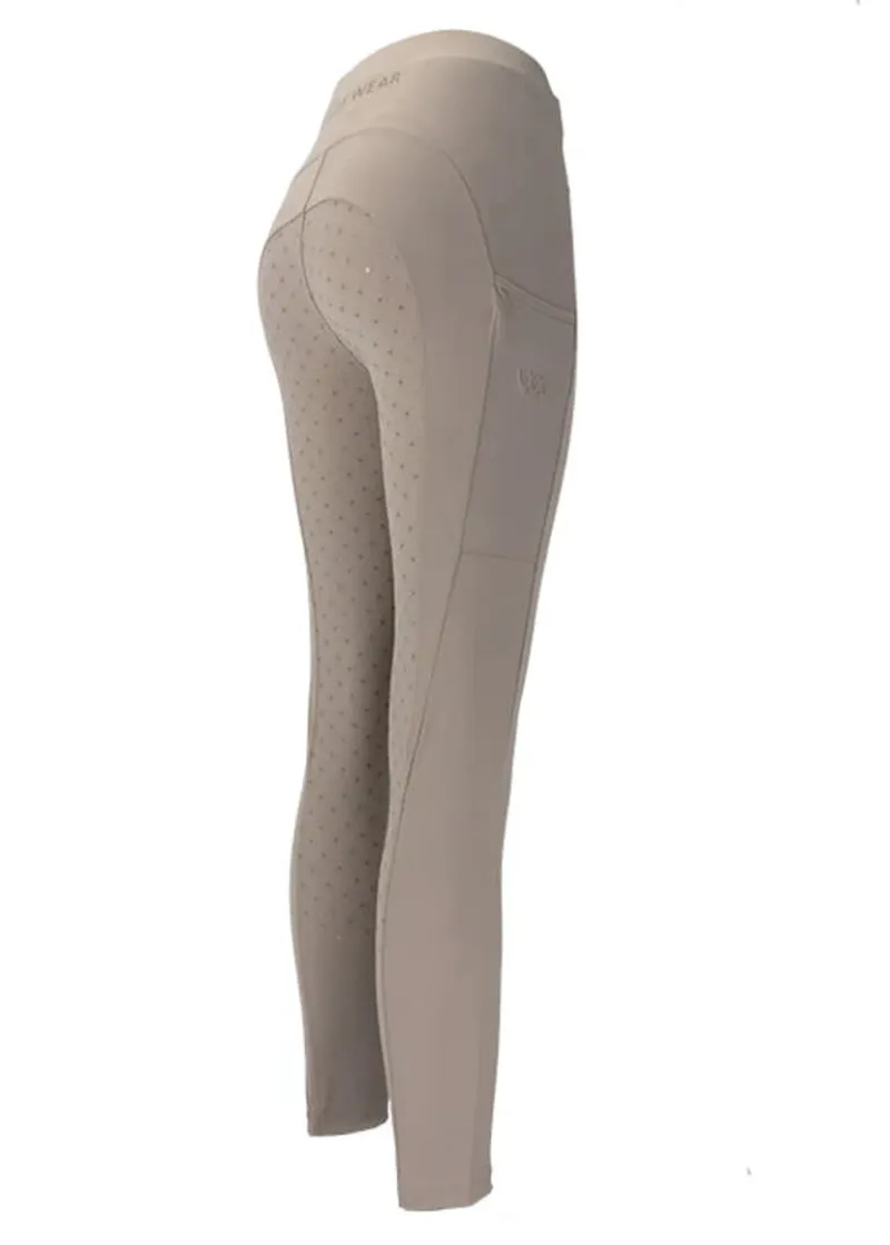 Woof Wear Original Lite Riding Tights in Stone