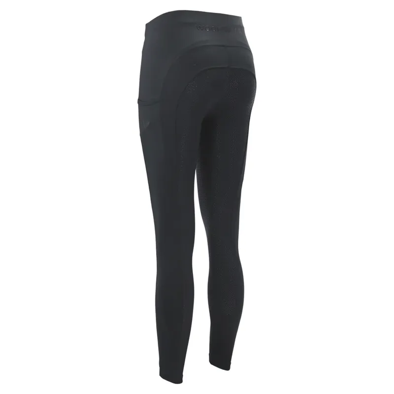 Woof Wear Young Rider Pro Tights in Black-1