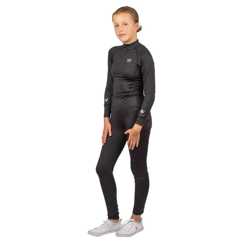 Woof Wear Young Rider Pro Tights in Black-2