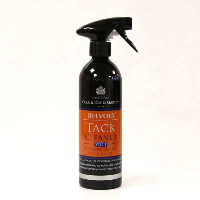Carr and Day and Martin 500 ml Belvoir Step 1 Tack Cleaner in Black