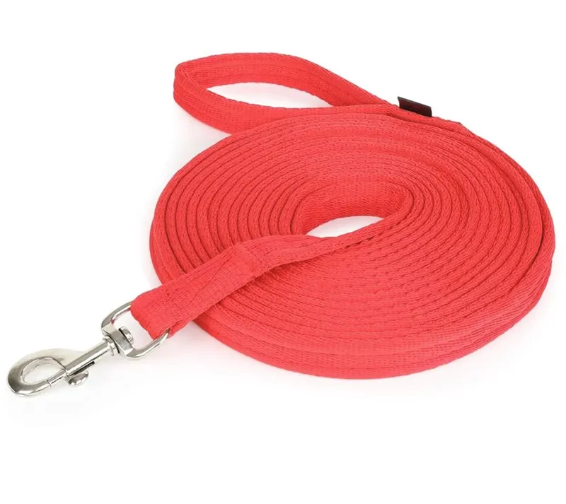 Wessex Cushion Web Lunge Line in Red