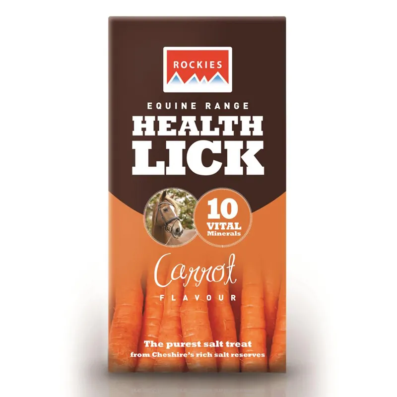 Rockies 2kg Health Carrot Lick