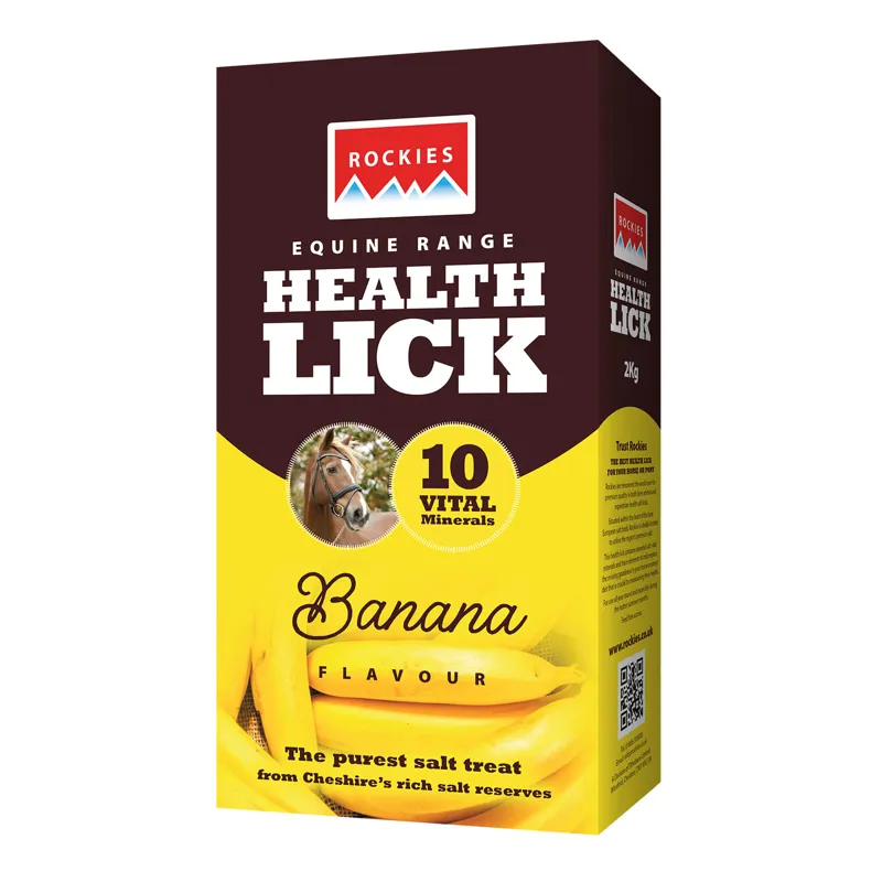 Rockies 2 kg Banana Health Lick