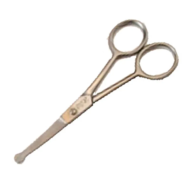 Smart Grooming Paw Round End Scissors in Gold