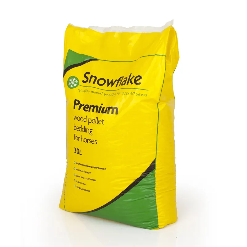 Snowflake Premium Equine Wood Pellets