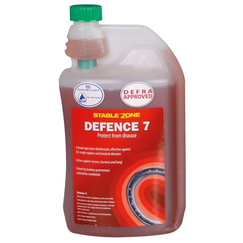 Animal Health Company 1lt StableZone Defence 7 Disinfectant