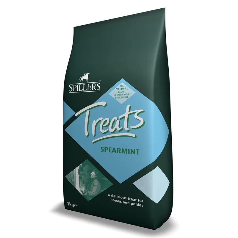 Mars Horsecare 1kg Spillers Spearmint Treats in Green